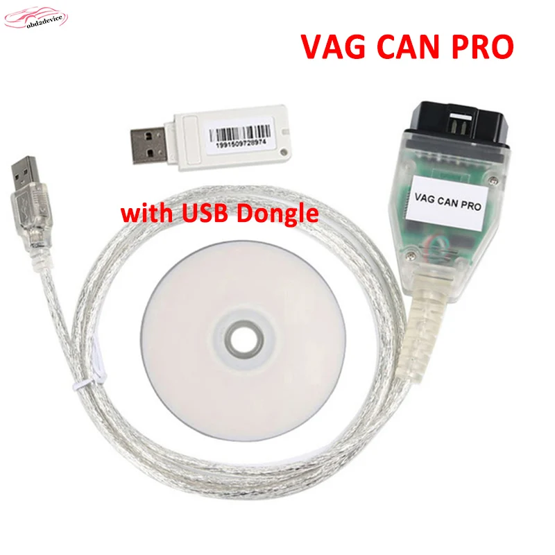 Профессиональный VAG CAN PRO 5.5.1 CAN BUS UDS K-line OBD2 диагностический инструмент программное обеспечение V5.5.1 VAG OBD VCP сканер