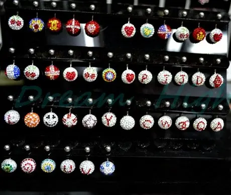 

Newest style Belly Bar Ring Nave Piercing Multi Crystal Mixed Logo Nave Belly Button Ring Fancy Body Jewelry