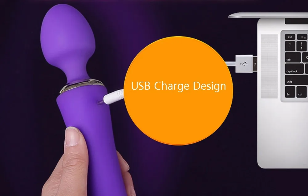 Leten Rechargeable AV Sex Toys Dual Function Intelligent Heating Silicone Body Massage Vibrators For Women Magic Wand Massager 10