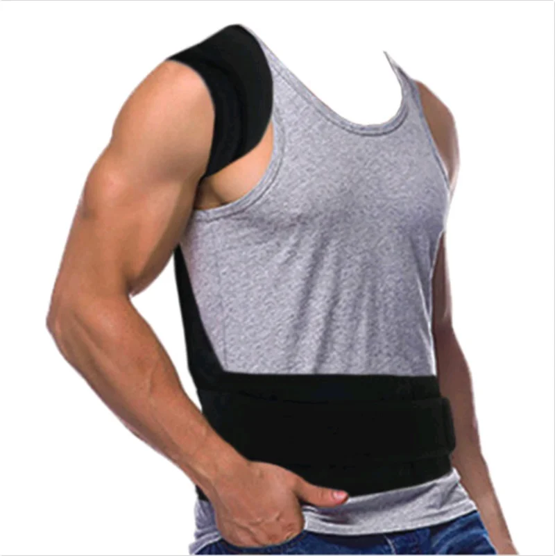 Men's Back Posture Corrector Back Braces Belts Lumbar Support Belt Strap Posture Corset for Men HEALTH CARE AFT-B003 (3)