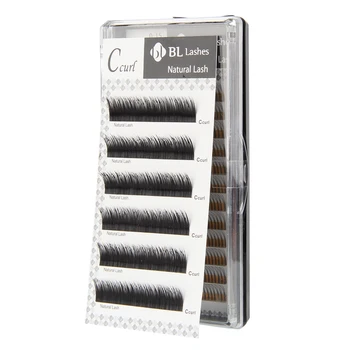 

Blink J/C Curl 11/13/15mm 100% Real Mink Lashes Volume Eye Lash Makeup False Eyelashes Individual Eyelash Extension From Korea