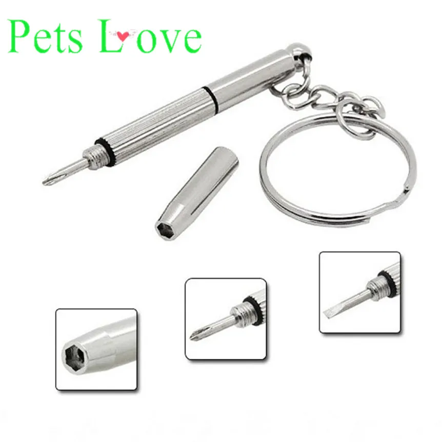 Home Sunglasses Eyeglass Cellphone font b Watch b font Repair Keychain Screwdriver Tool nov22 Extraordinary