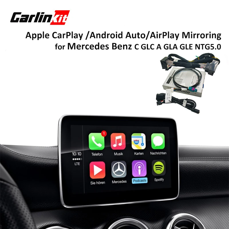 Multimedia smart car Retrofit with Apple Carplay box for Mercedes NTG5