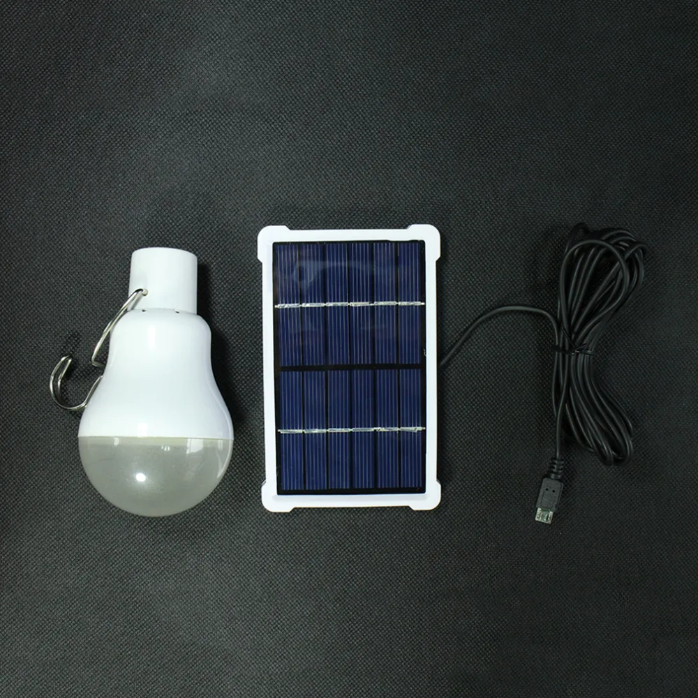 Outdoor/Indoor Solar Powered led Lighting System Light Lamp LED Bulb