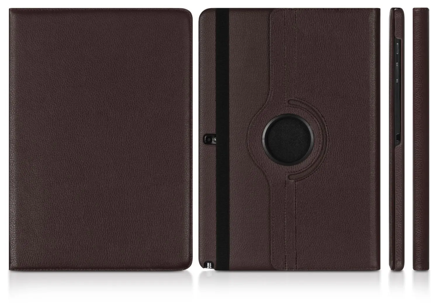 Для samsung Galaxy Note pro 12,2 чехол для Galaxy Note pro P900 P901 P905 12," Вращающийся Folio Stand PU Кожаные чехлы - Цвет: Коричневый