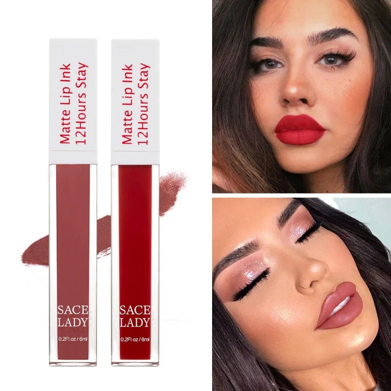 1PC Matte Lipgloss Makeup 23 Color Long Lasting Liquid Lip Stick Lip Tint Make Up Waterproof Lipstick Brand Cosmetic 1PC Matte Lipgloss Makeup 23 Color Long Lasting Liquid Lip Stick Lip Tint Make Up Waterproof Lipstick Brand Cosmetic