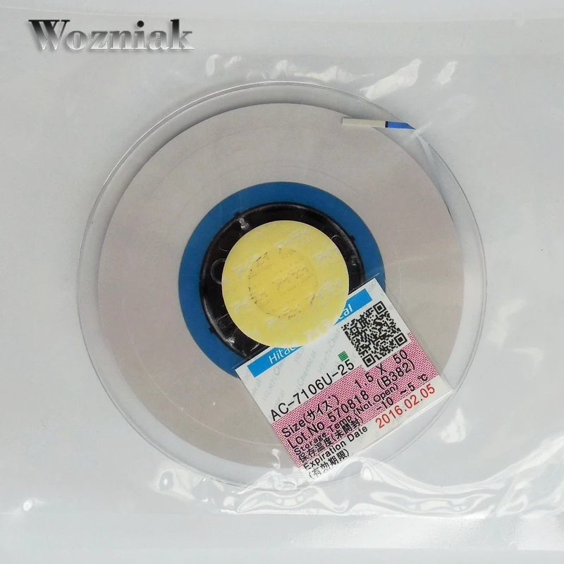 AC 7106U 25 ACF Film adhesive W1.5mm L50m ACF conductive film adhesive