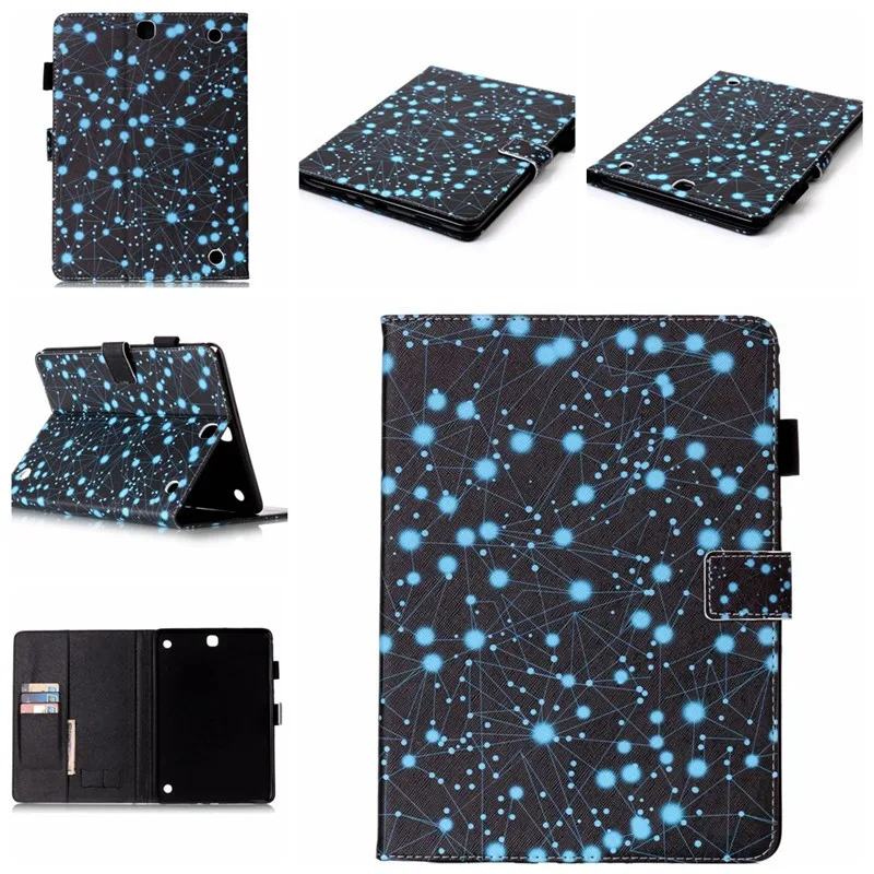 Stylus Holder Wallet Case For Samsung Galaxy Tab T550 Cover Case For Galaxy Tab A 9.7 T555 T550 9.7 PU Leather Smart Flip Case (6)