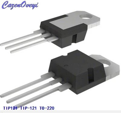 10 шт./лот TIP121 транзисторный наконечник-121 до-220 Дарлингтон NPN 80 в 5A