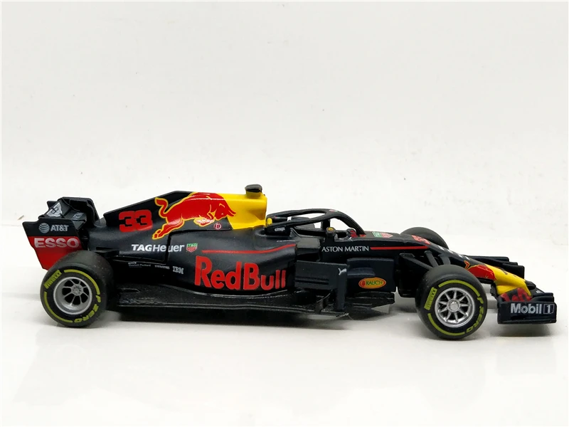 Bburago 1:43 F1 Redbull Team RB14#33 Max Verstappen Diecast гоночный автомобиль