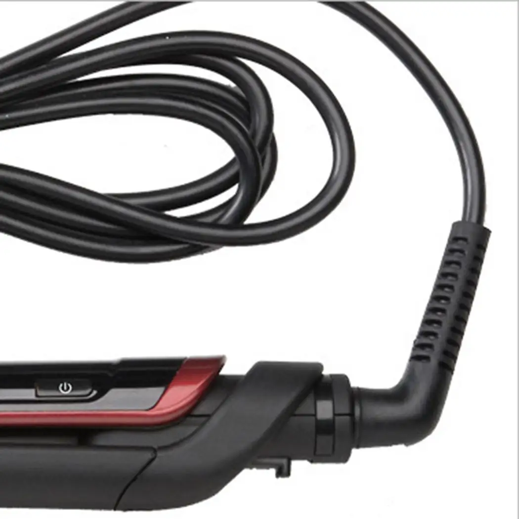 Electric Hair Straightener Curler Dual Use Ceramic Splint Portable Styling Tool Fast DIY Hairstyle Straight Curl Stick | Красота и