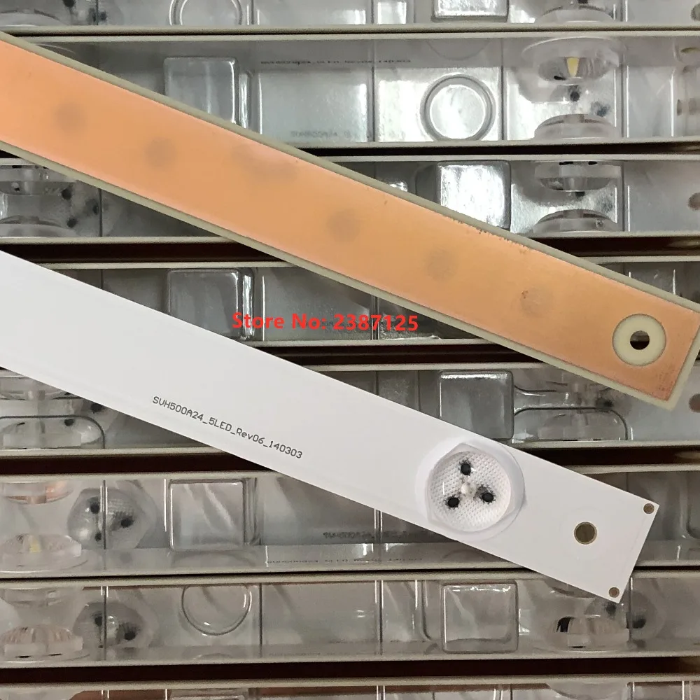 1 комплект = 11 шт. 493 мм светодиодный ная лента 5 s Для Hi sense 50 ''TV E257384 SVH500A24 LED Rev06