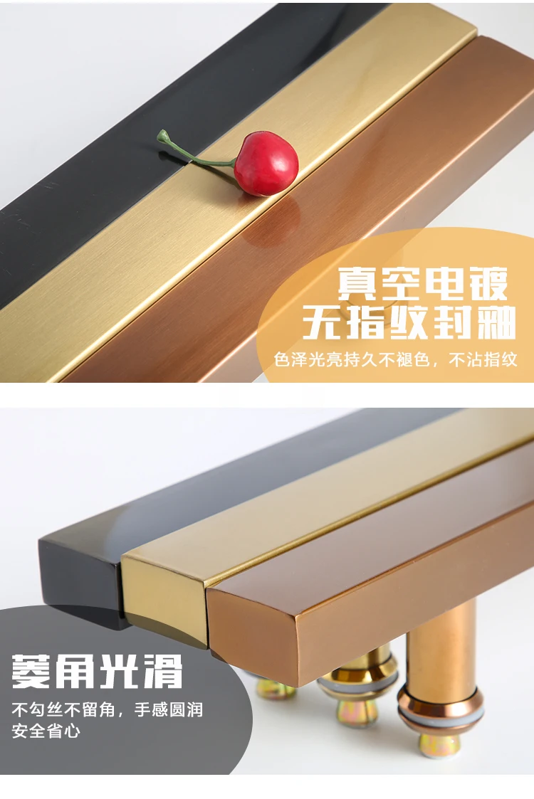 Maçaneta de vidro para chuveiro, acessórios do