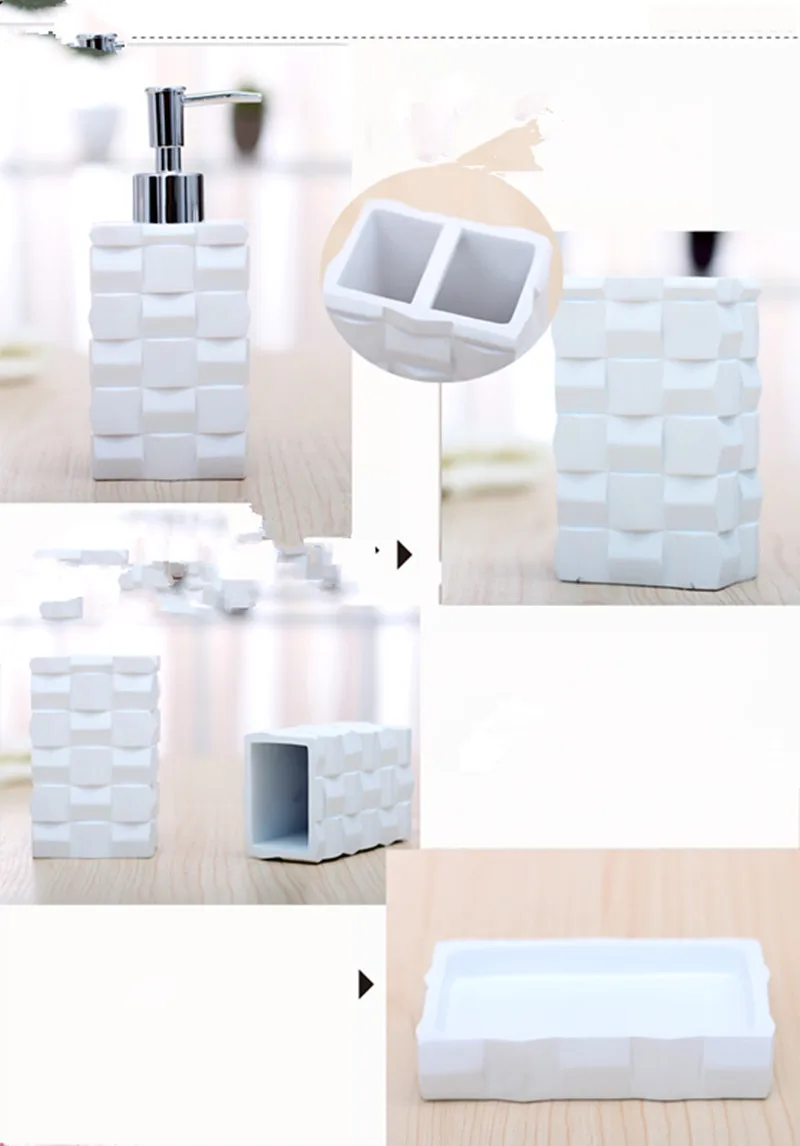 Black white mosaic bathroom set High quantity product ceramic 4 piece accessories in Bathroom Accessories Sets from Home Garden black mosaic bathroom accessories. Black white mosaic bathroom set High quantity product ceramic 4 piece accessories in Bathroom Accessories Sets from Home Garden
