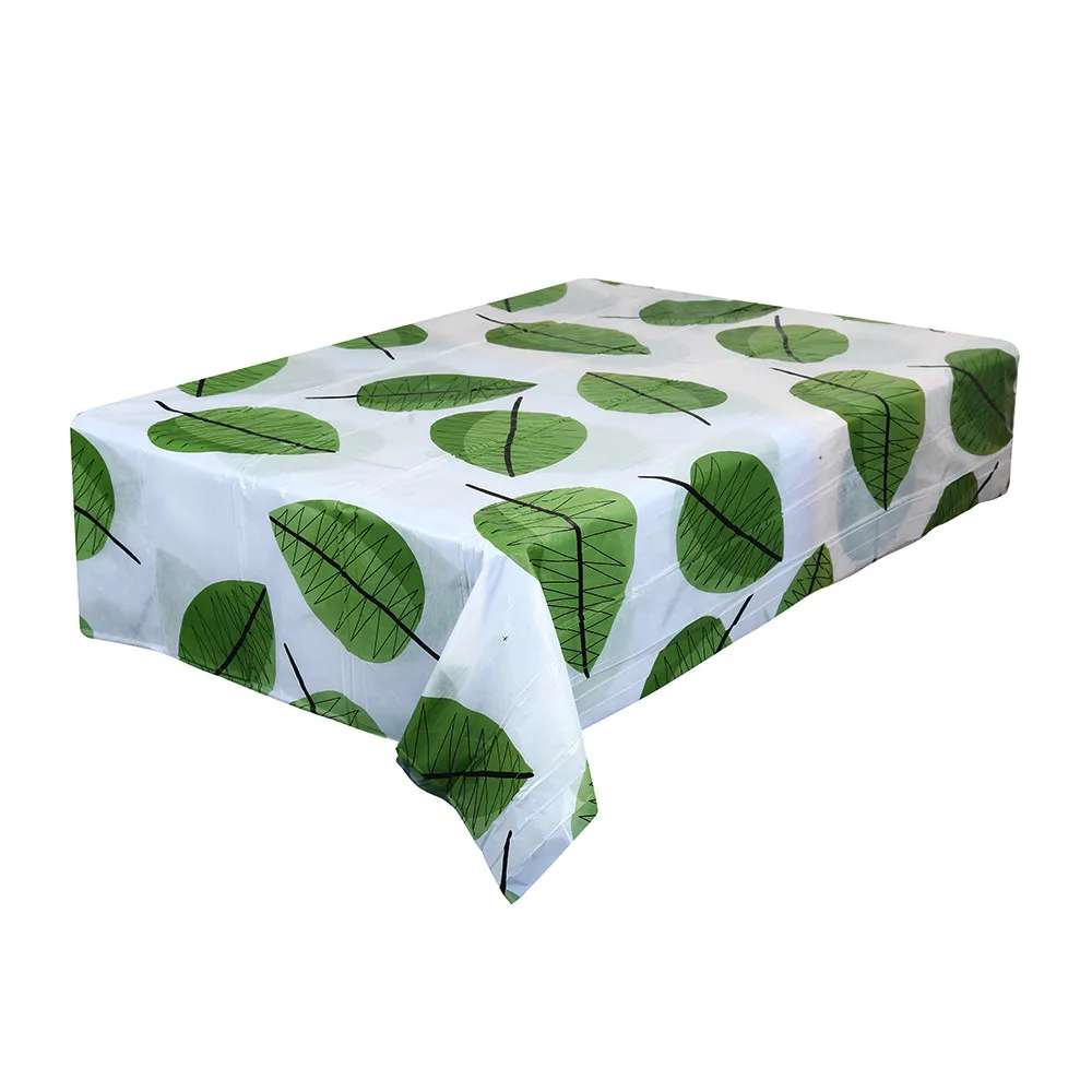 

Waterproof Plastic Tablecovers Table Cloth Cover Party Catering Events Tableware Wedding Birthday Party table cloth rectangular