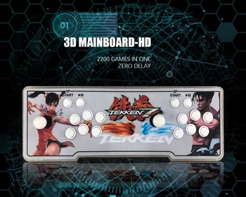 

Pandora Box Key Arcade Console with PCB Board 2 Player Home Use Controller Retro Video Game Machine