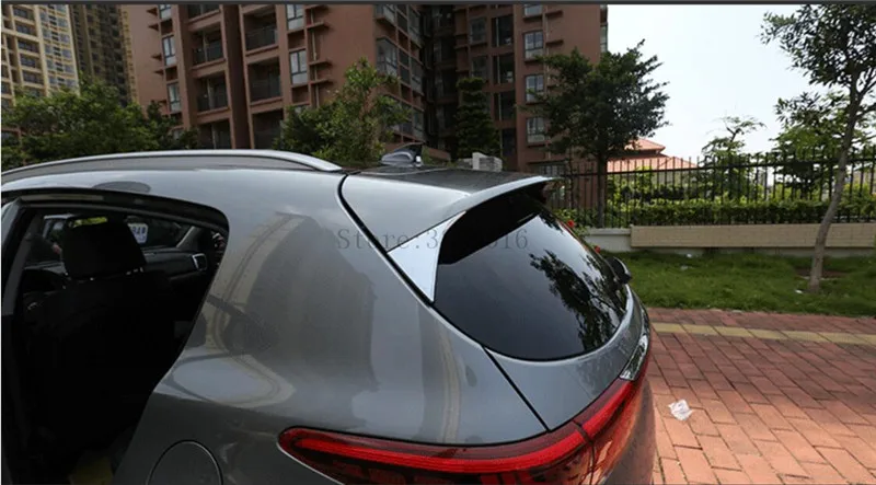 ABS хром задний хвост окно лобового стекла со стороны Треугольники отделкой Стикеры для KIA Sportage QL KX5 аксессуары