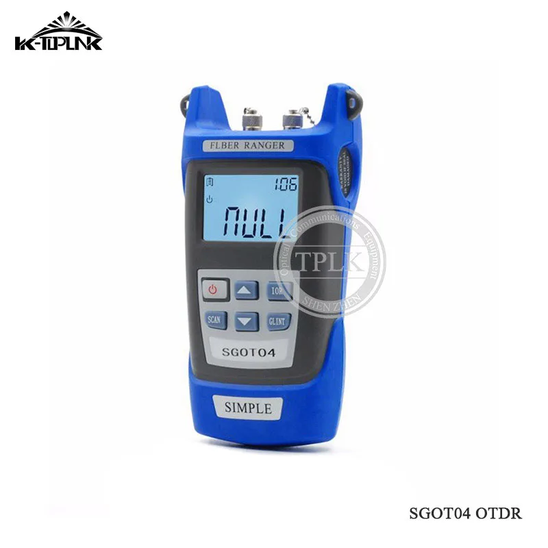 Заводская цена волоконно оптический рефлектометр OTDR SGOT04 60 км 1310 нм с разъемом VFL