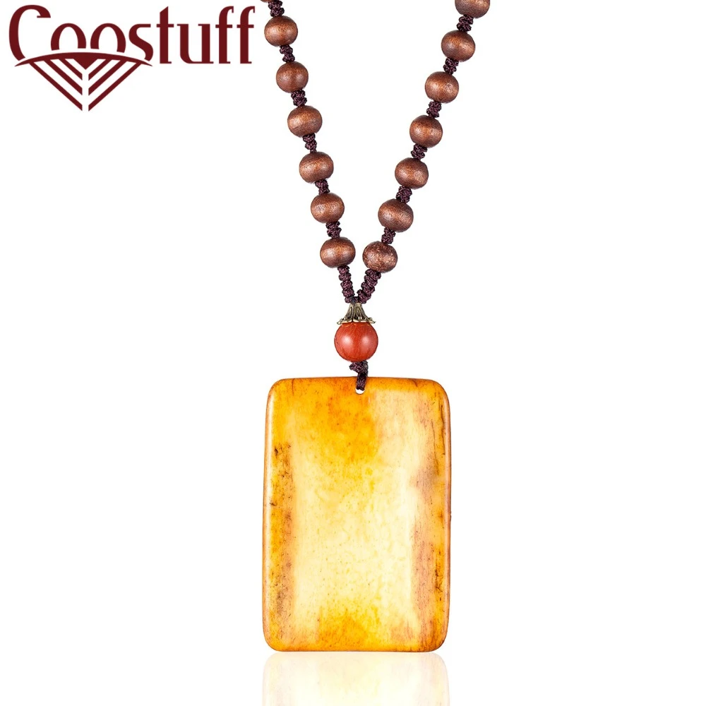 Estrangulador mayorista madera colgante joyería de las mujeres collares largos collares y colgantes collares mujer kolye femme| Collares colgantes| - AliExpress