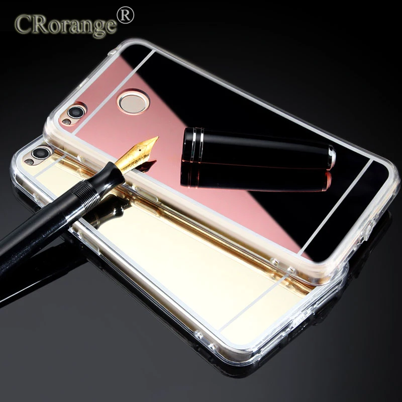 

For Xiaomi Redmi Note 4X Case Mirror Soft TPU Original For Xiaomi Redmi 4x Cover Silicone Luxury For Redmi 4x Case Phone