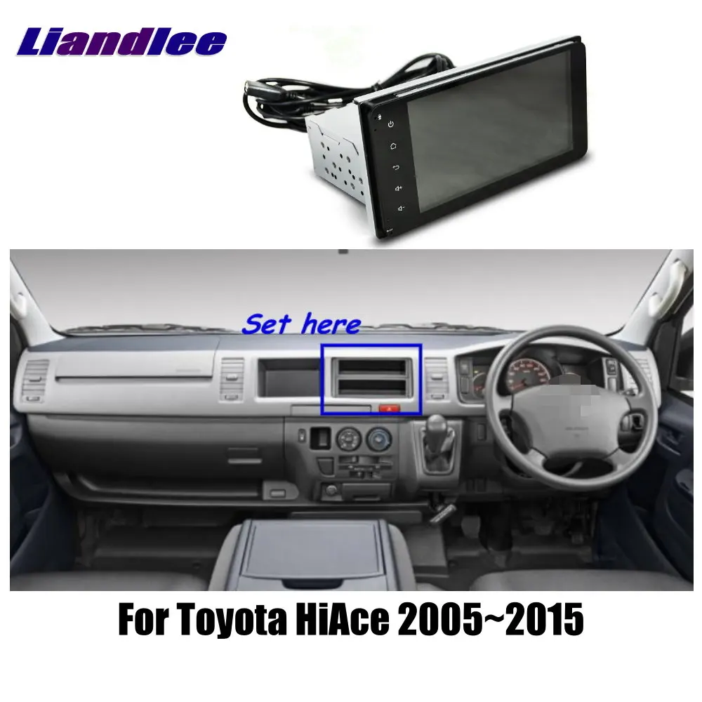 Car Android Touch Screen Car Navigation System For Toyota HiAce 2005