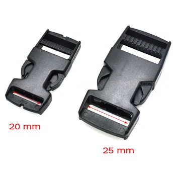 

3/4" and 1"Plastic Side Release Buckle For Backpack Luggage Webbing 20mm and 25mm