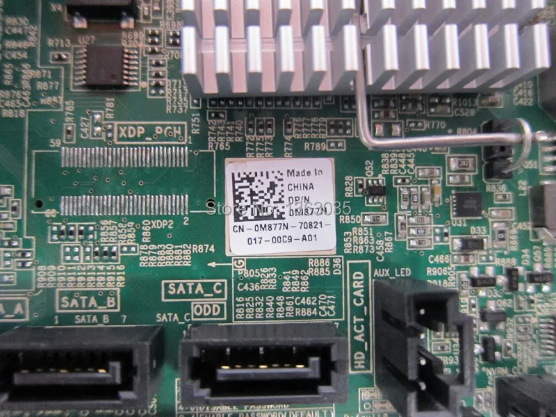 M877n 0m877n cn-0m877n R210 Материнская плата сервера Системы платы для PowerEdge R210 тестирование работы