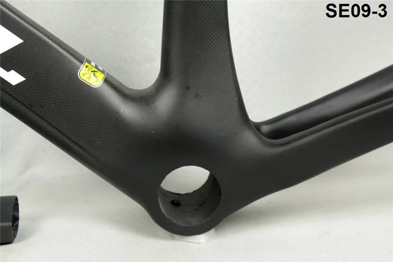 Clearance SEQUEL Brand carbon road frame 100% carbon fiber SE09-2 chinese carbon frames 46/49/52/54/56/58cm matte PF30 carbon frame 4