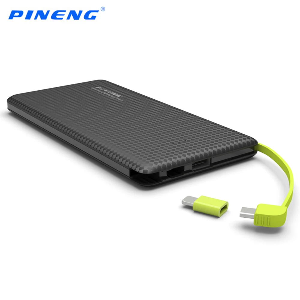 Original PINENG PN951 Quick Charge Power Bank 10000mAh Dual USB Battery Bank Bateria Externa Charger for Samsung HUAWEI Tablets