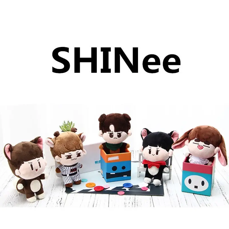 shinee plush dolls