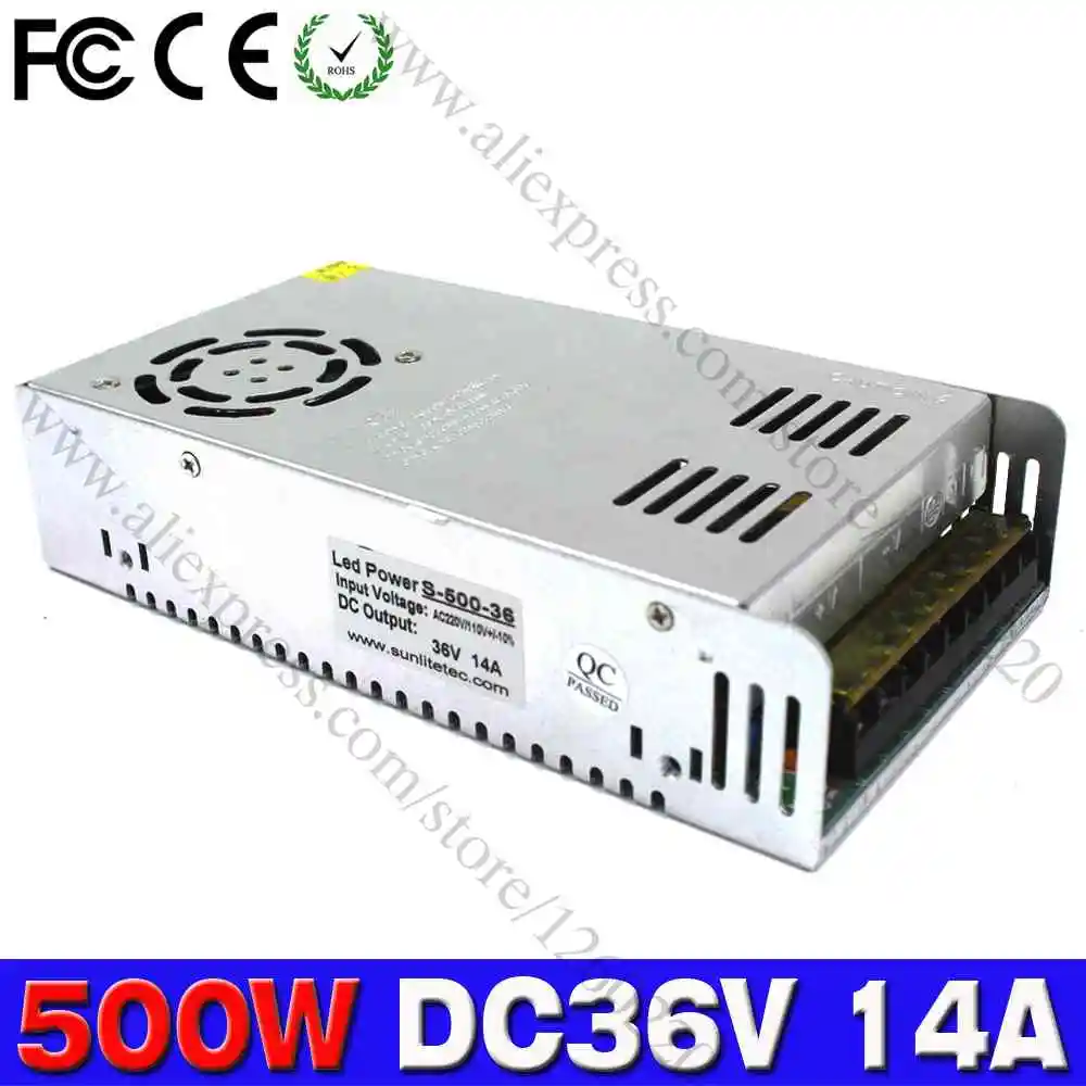 36V500W