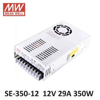 

ac dc power source 12V 29A 350W Meanwell Switch Power Supply SE-350-12 Industrial Economical medium to high power model 12V