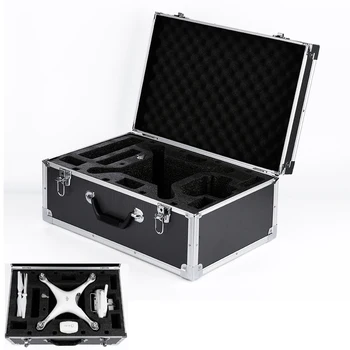 

1pcs Black Aluminum Protective Carrying Hard Case Trolley for Phantom 4