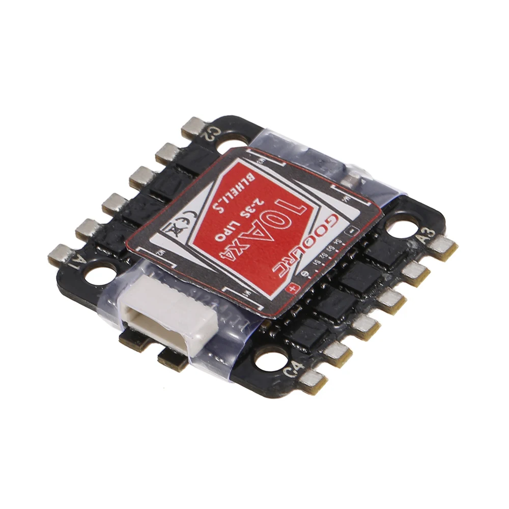 

Original GoolRC 4 in 1 10A ESC 2-3S BLHeli_S Oneshot125 Multishot for 80 90 100 Tiny Micro FPV Racing Quadcopter