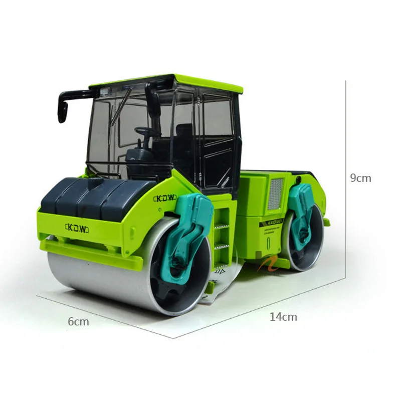 Масштаб 1:35 сплав тандем уплотнитель литья под давлением асфальтовый барабан уплотнитель сплава модели автомобилей инженерные Игрушки для мальчиков детские подарки