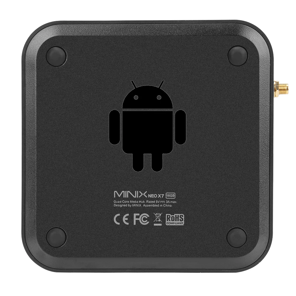 Original MINIX NEO X7i Android Tv Box Dual-Band Antenna Industrial Solution Media Hub Quad-Core Mali 400 2GB DDR3 Smart TV BOX