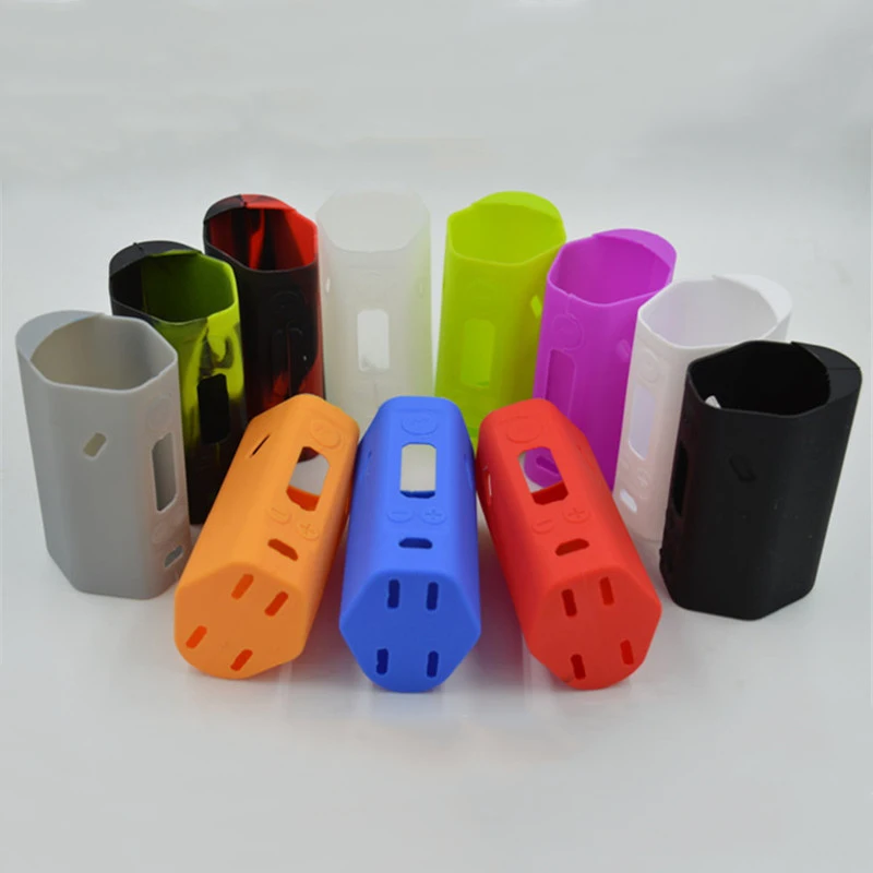 

10PCS RX200 Silicone Cases Silicon Case Soft Rubber Sleeve Protective Covers Skin For Wismec Reuleaux RX200 TC RX 200 Mod