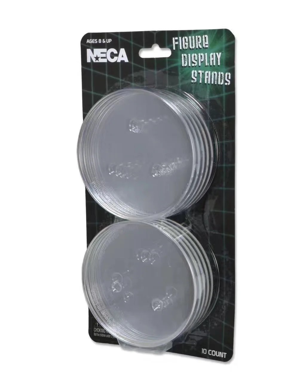 

NECA Figure Display Stands Compatible with Most 6"-9" Action Figures Black/White 10pcs/dozen