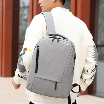 

Backpacks schoolbags 2019 New Oxford cloth outdoor travel backpack business computer bag Multi-function USB casual backpack