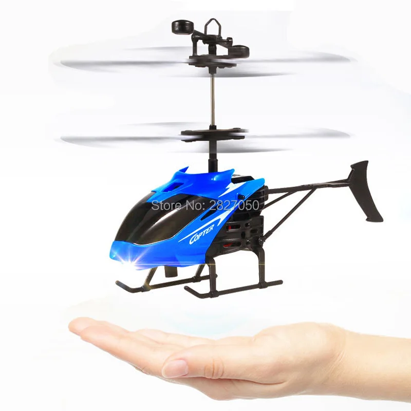 

Flying Mini RC Helicopter Radio Remote Control Aircraft Flashing Light toys gifts for children kids floating toy