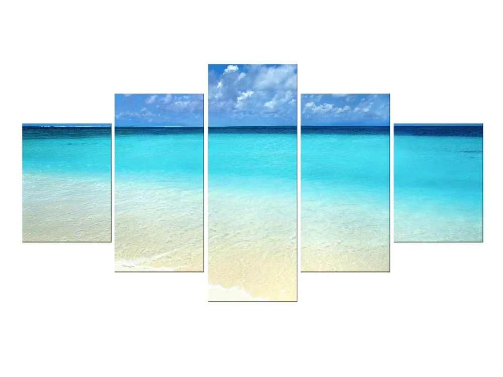 Download 5 Pecas Frete Gratis Pintura Praia Seascape Pintura Da Lona Da For iPhone Get Wallpaper 5 Pecas Frete Gratis Pintura Praia Seascape Pintura Da Lona Da Free