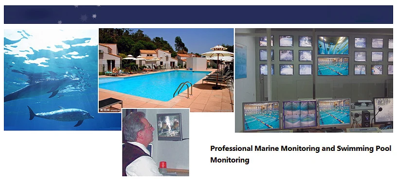 Sip-u002 2mp 1080 P IP68 безопасности Камера подводный Рыбалка IP Камера POE Мощность для морских мониторинга