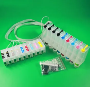 

Bulk ink system for Epson Stylus Photo R3000 with cartridge no. with ARC chips