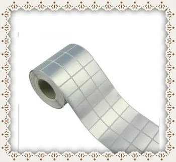 

Import matte silver bar code paper 20*10*10000 silver PET label waterproof anti tear high temperature standard