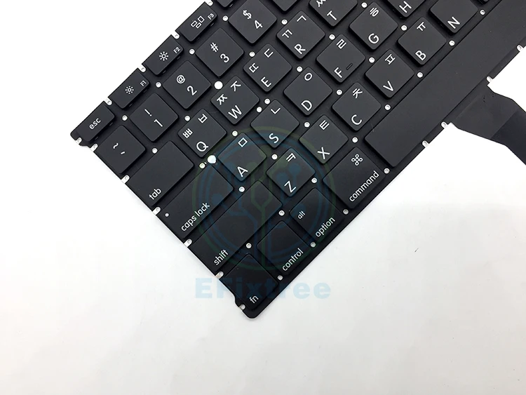 Корейский A1466 клавиатура для Macbook Air 13,3 дюйма A1369 макет Подсветка винт MC 2469 2559 2632 2924 2925 3178 2011- год