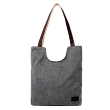 2016 women handbag canvas bags and portable fashion lady bag shoulder bag free shipping shoulder bags