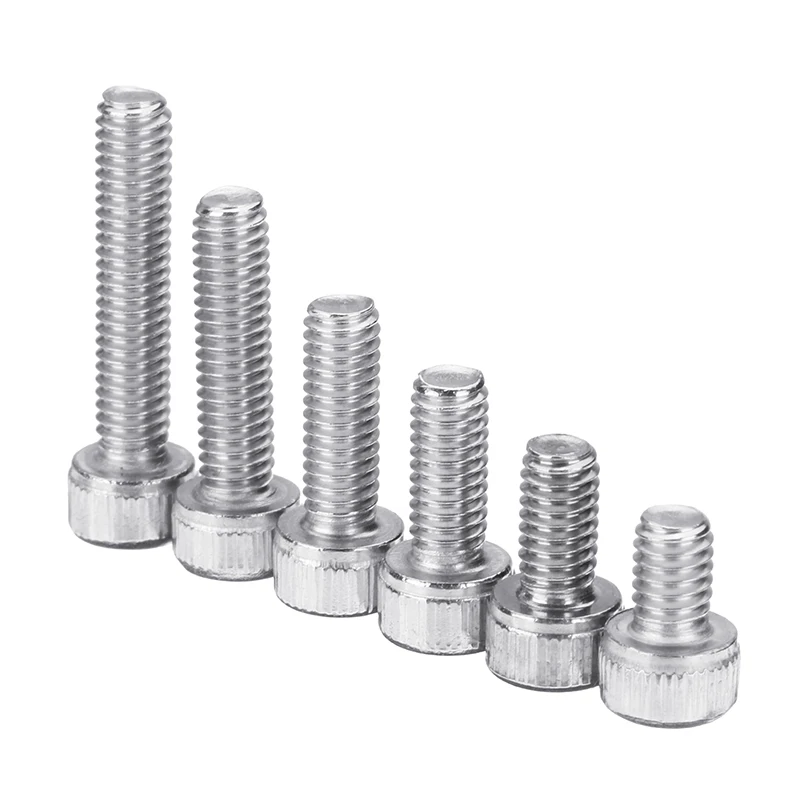 

50Pcs M4 Stainless Steel Hex Socket Cap Head Screws Bolts 6-20mm Optional Length New