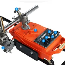 Машина для плазменной резки маленькая черепаха полуавтоматическая сварочная машина для резки линейного пламени машина для резки CG1-30