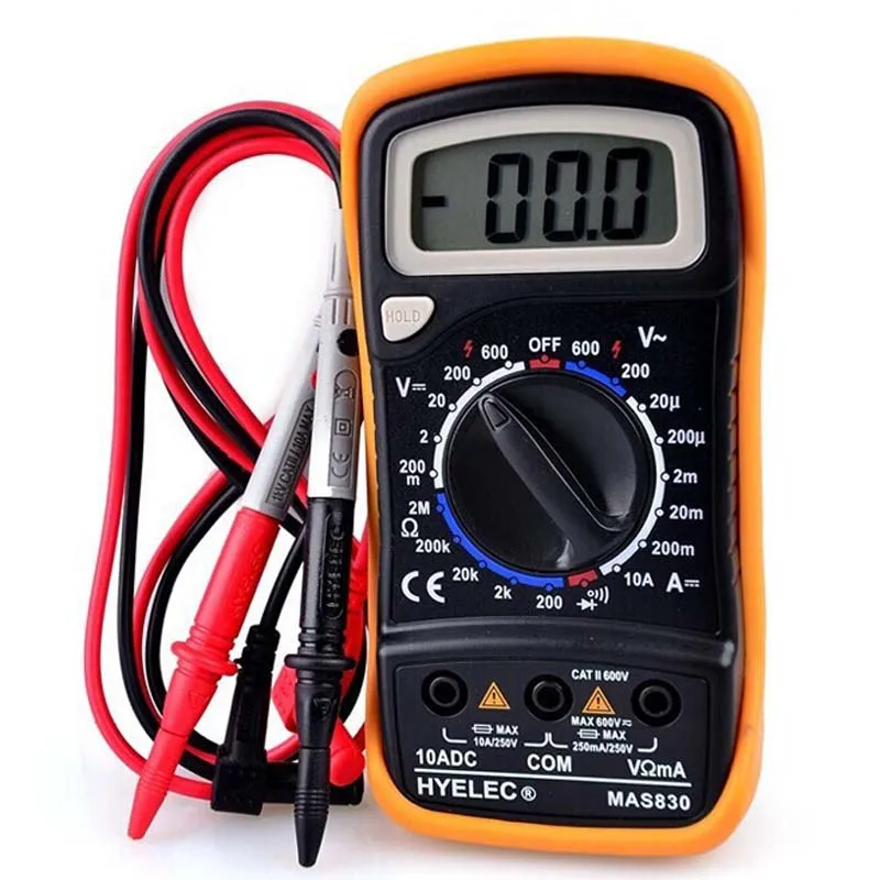 

Digital Multimeter MAS830 AC DC Current Resistance Ammeter Ohmmeter With high quality