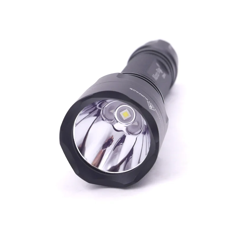 Светодиодный фонарь manta ray C8mini cree XP-L HI V3-1A 6500k для самозащиты, походный светильник для велосипеда